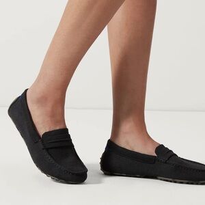 Rothy’s Women’s The Driver Black Knit Loafers Flats Shoes Size 9